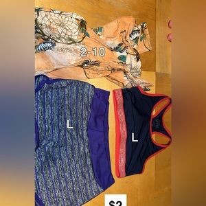 Women’s clothing in good condition